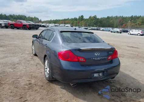 2008 Infiniti G35X z USA, uszkodzony, nr VIN JNKBV61F08M279842